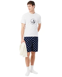 Lacoste Men's Short-Sleeve T-Shirt and Shorts, 2-Piece Set