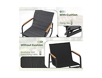 Boyel Living 3 Piece Outdoor Rocking Bistro Set Porch Rocker Chairs
