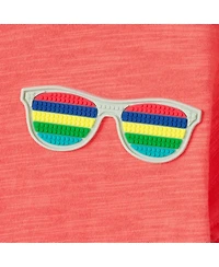 Andy & Evan Toddler Boys Short Sleeve Summer Shades Tee and Quilted Set