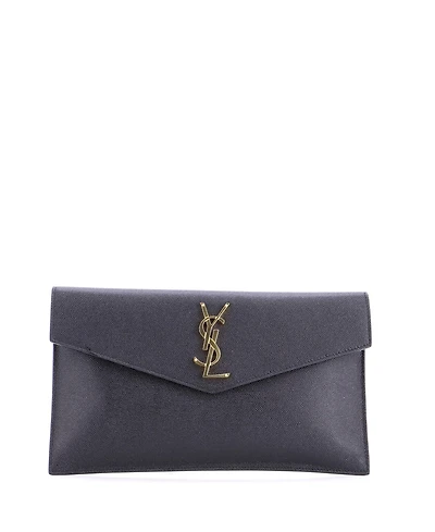 Pre-Owned Saint Laurent Uptown Pouch Leather