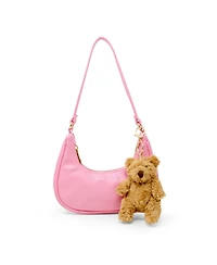 Zomi Gems Girls Teddy Bear Charm Shoulder Handbag