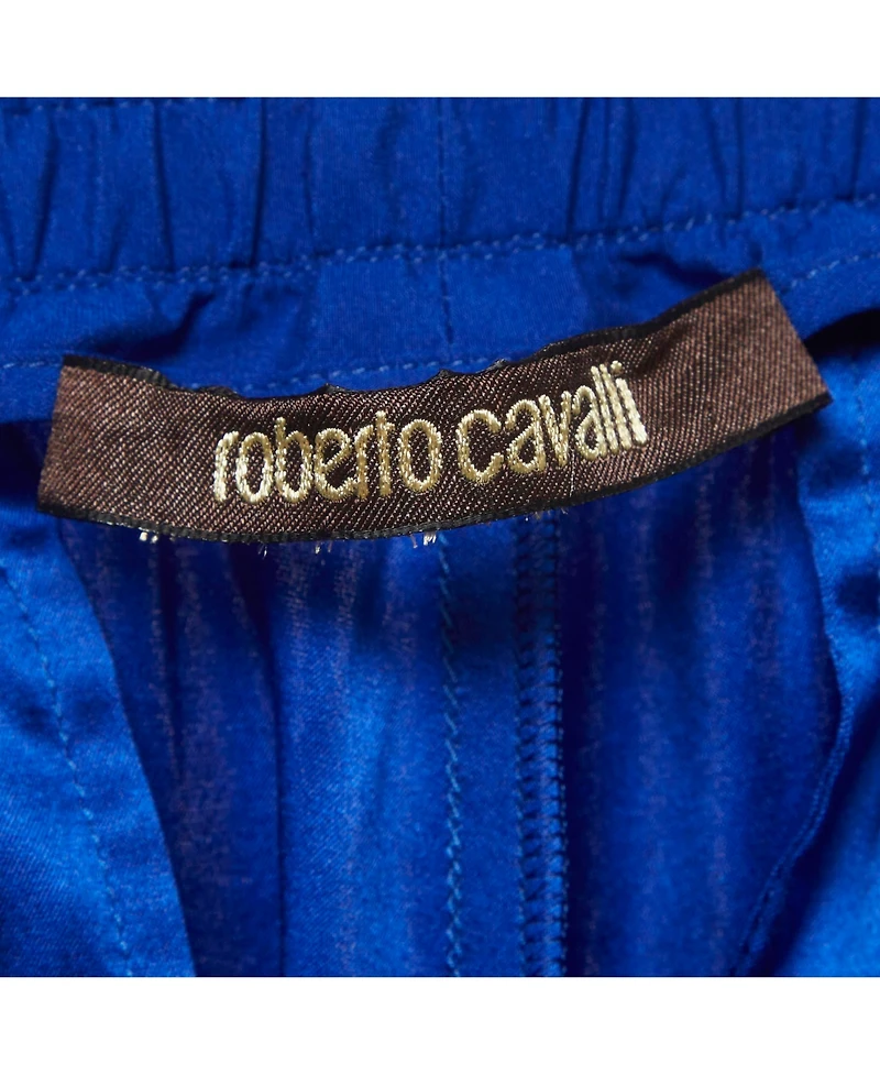 Pre-Owned Roberto Cavalli Women's Silk Slim Fit Trousers