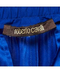 Pre-Owned Roberto Cavalli Women's Silk Slim Fit Trousers