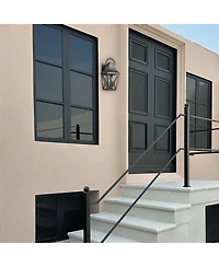 Midola Outdoor Wall Lights, Porch Lights, Waterproof Outdoor Wall Sconce, Exterior Light Fixture Matte with Clear Glass Shade for Garage Patio