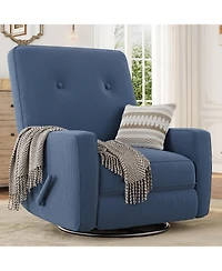 homfan Recliner Chairs, Swivel Rocker Recline, Glider Nursery Chair, Chair for Adults, 360degree(s)Swivel Rocking