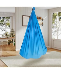 gaomon Sensory Swing for Kids and Adults, Indoor Sensory Swing for Hug Like Calming Effect, Double Layered Soft Fabric and Heavy Duty Hardware