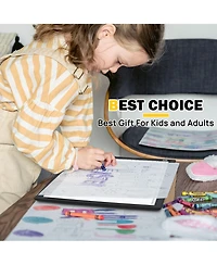 Yescom A4 14" Light Pad Diamond Painting Light Board Light Box for Tracing Artist Drawing Sketching Animation with Paper