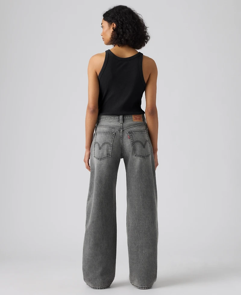 Levi's Women's Middy Balloon Mid Rise Denim Loose Jeans