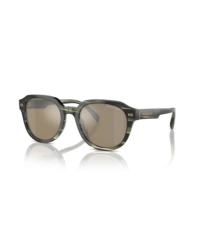 Michael Kors Men's Round Sunglasses, Eger MK2216U