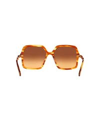 Chloe Unisex Square Sunglasses, CH0086S 6N000418