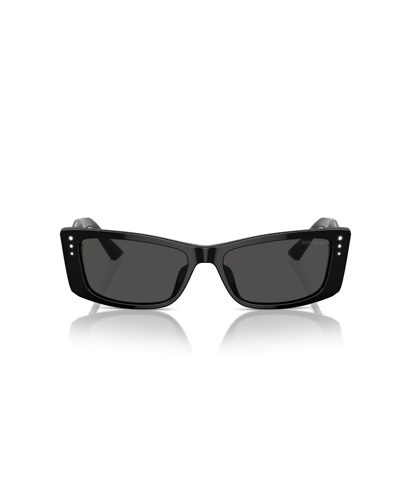 Jimmy Choo Women's Rectangle Sunglasses, JC5002BU