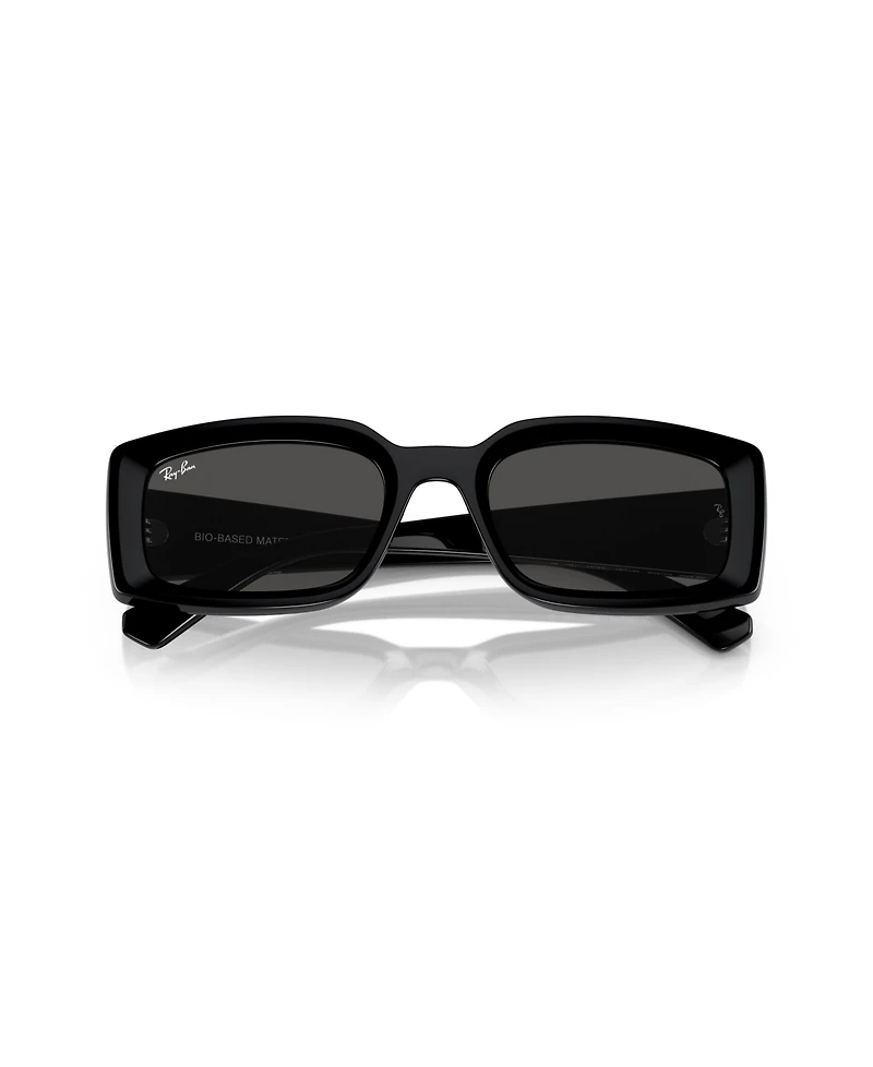 Ray-Ban Unisex Rectangle Sunglasses, Kiliane Bio-Based RB4395