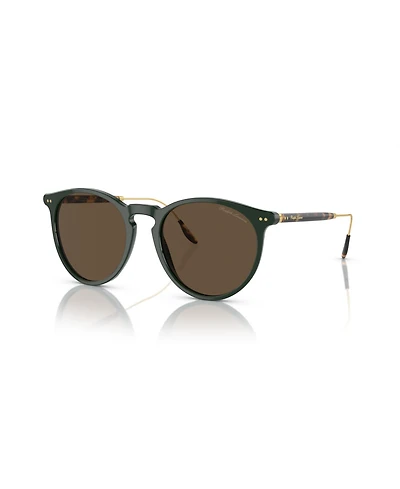 Ralph Lauren Men's Round Sunglasses, RL8181P