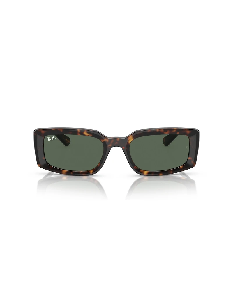 Ray-Ban Unisex Rectangle Sunglasses, Kiliane Bio-Based RB4395