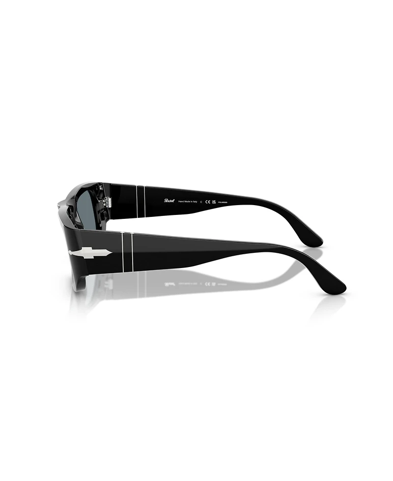 Persol Unisex Polarized Rectangle Sunglasses, PO3362S