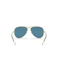 Ray-Ban Unisex Aviator Classic Polarized Lenses Polarized Pilot Sunglasses, RB3025