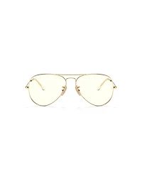 Ray-Ban Unisex Aviator Clear Evolve Photochromic Pilot Sunglasses, RB3025
