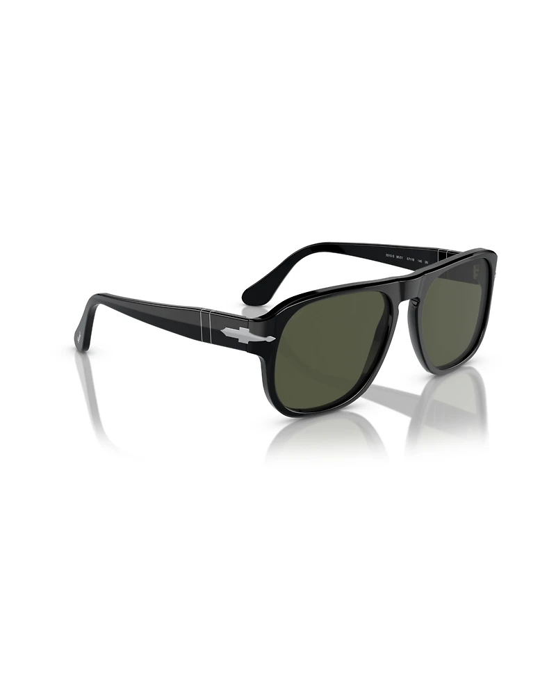 Persol Unisex Rectangle Sunglasses, PO3310S - Jean PO3310S