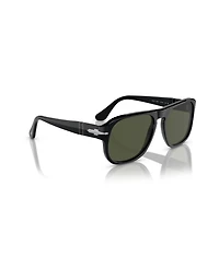 Persol Unisex Rectangle Sunglasses, PO3310S - Jean PO3310S