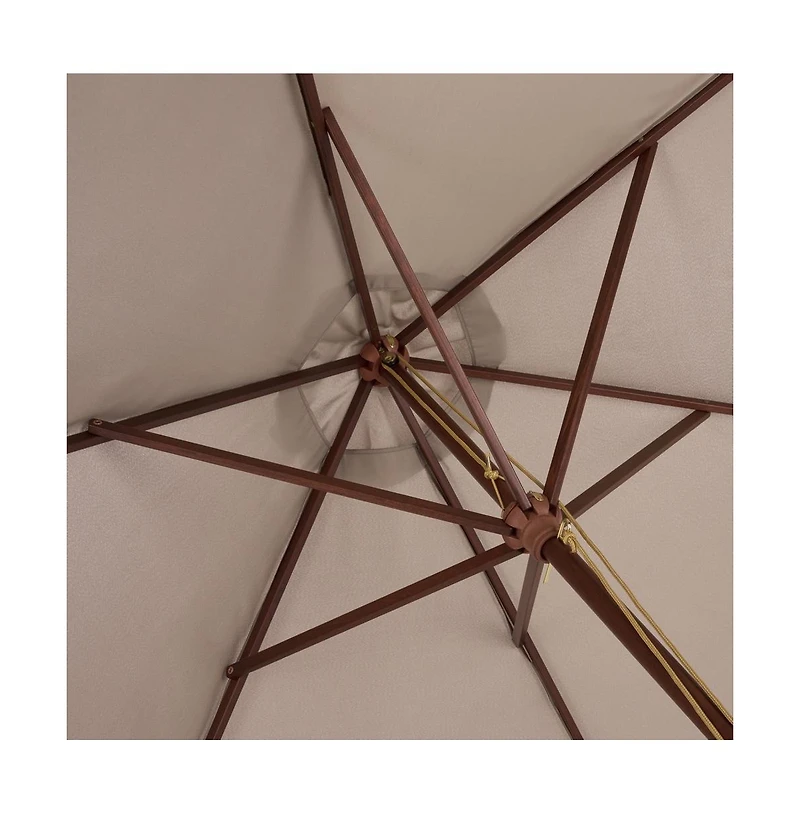 Augusta Home Casandra 6 Ribbed Round Umbrella