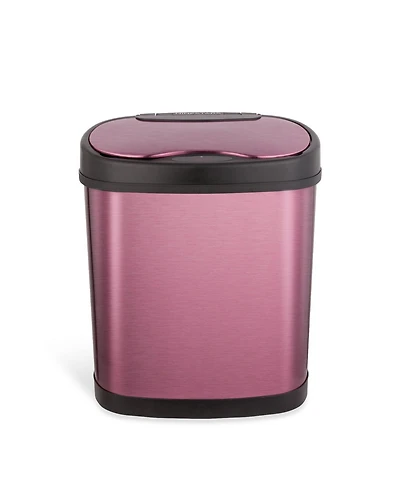 Ninestars Oval Motion Sensor Trash Can 3.2 Gallon