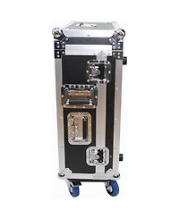 ProX Xs-YMTF5 Ata-300 Style Gig Ready Flight Road Case with Doghouse and Wheels for Yamaha TF5 Studio Mixer Console