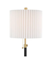 360 Lighting Lenore 22 3/4" High Small Modern Accent Table Lamps Set of 2 Usb Port Adjustable Height Metal Charging