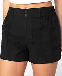 Celebrity Pink Juniors' Cargo Cuffed Shorts