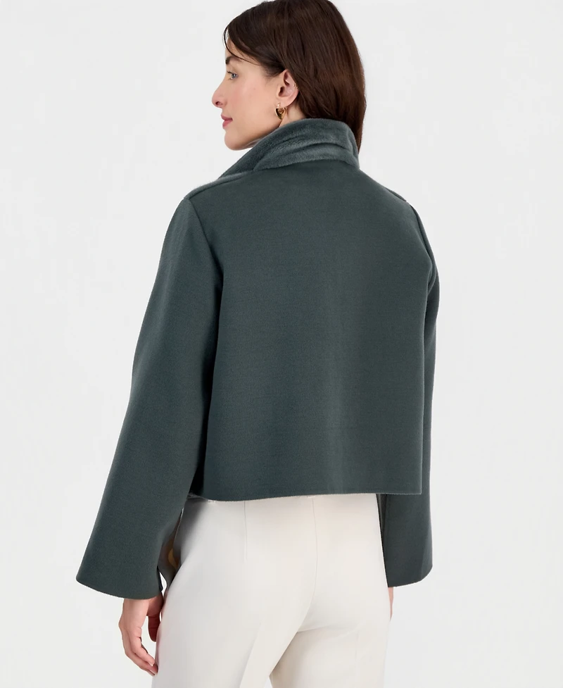Emme Marella Women's Emmbalia Cropped Faux-Fur Jacket