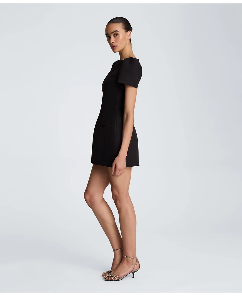 Kenneth Cole Women's Puff-Sleeve Mini Sheath Dress