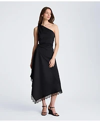 Kenneth Cole Women's One Shoulder Asymmetrical Dress