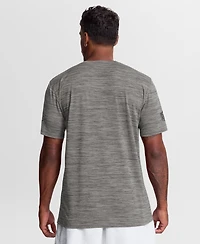 Nike Men's Gray Detroit Lions Sideline Double Covered Dri-fit Velocity T-Shirt