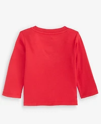 First Impressions Baby Boys' 3M-24M Mix & Match Long-Sleeve Silent Night T-Shirt, Macy's Exclusive
