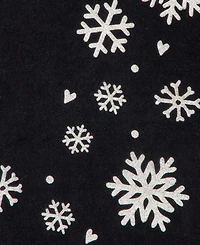 First Impressions Baby Girls' 3M-24M Mix & Match Long-Sleeve Snowflakes Velour Peplum Top, Macy's Exclusive