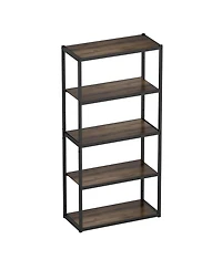 5-Shelf Heavy-Duty Adjustable Garage Storage Shelving