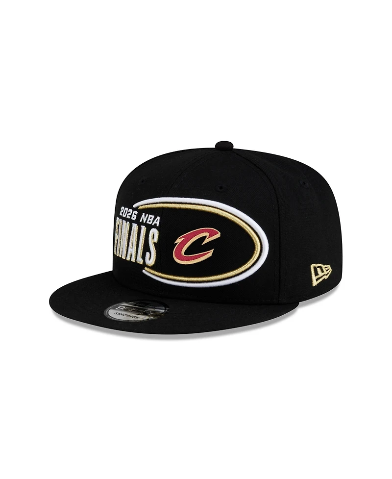 New Era Men's Black Cleveland Cavaliers 2026 Eastern Conference Champions Locker Room 9FIFTY Snapback Hat