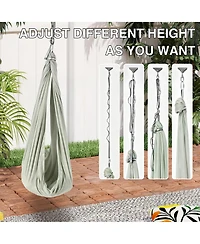 GarveeLife Dual-Layer Sensory Therapy Hammock Swing for Autism and Sensory Needs