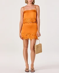 Astr the Label Women's Dawn A-Line Mini Skirt