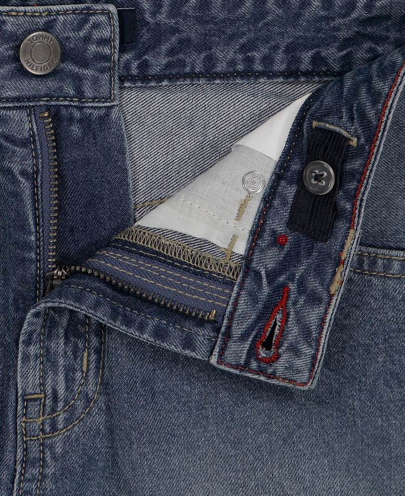Tommy Hilfiger Girls' 7-16 Denim Carpenter Skirt