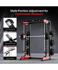 Harison Multifunction Power Squat Rack for Full-Body Strength Training (Hrm-G30815)