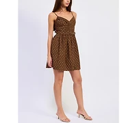 En Saison Women's Stella Sleeveless Mini Dress