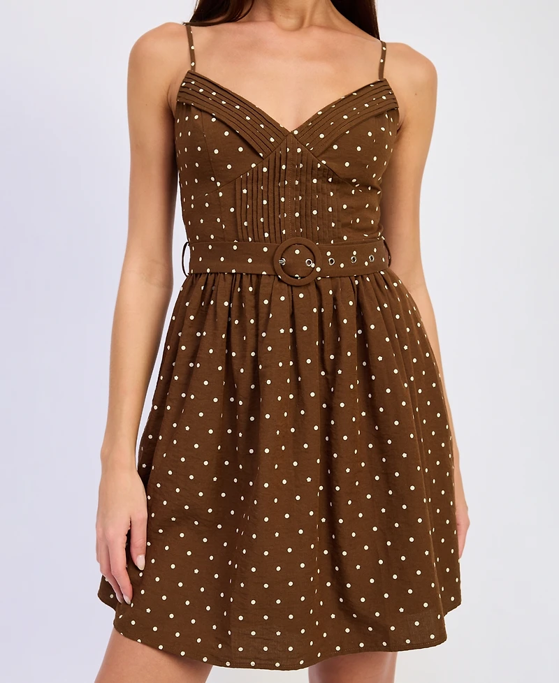 En Saison Women's Stella Sleeveless Mini Dress