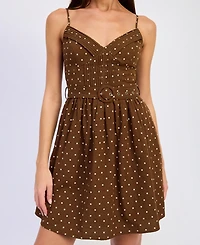 En Saison Women's Stella Sleeveless Mini Dress