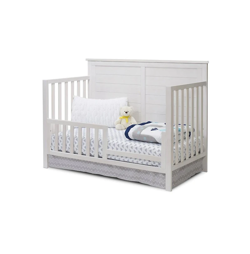 Sorelle Farmhouse Crib and Nursery Set, Weathered