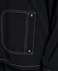 Karl Lagerfeld Paris Women's Mock Neck Zip-Front Jacket