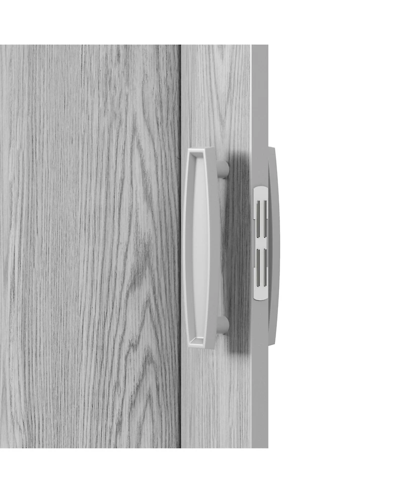 sumyeg 36-Inch W Pvc Foldable Accordion Door Room Divider for Indoor Space Separation and Privacy Use