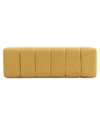 Flynama Chenille No-Assembly Dining Bench