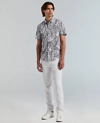 Perry Ellis Men's Slim-Fit Botanical Print Shirt
