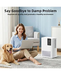 Cowsar Dehumidifier for Home with 68oz Tank, Quiet Mode