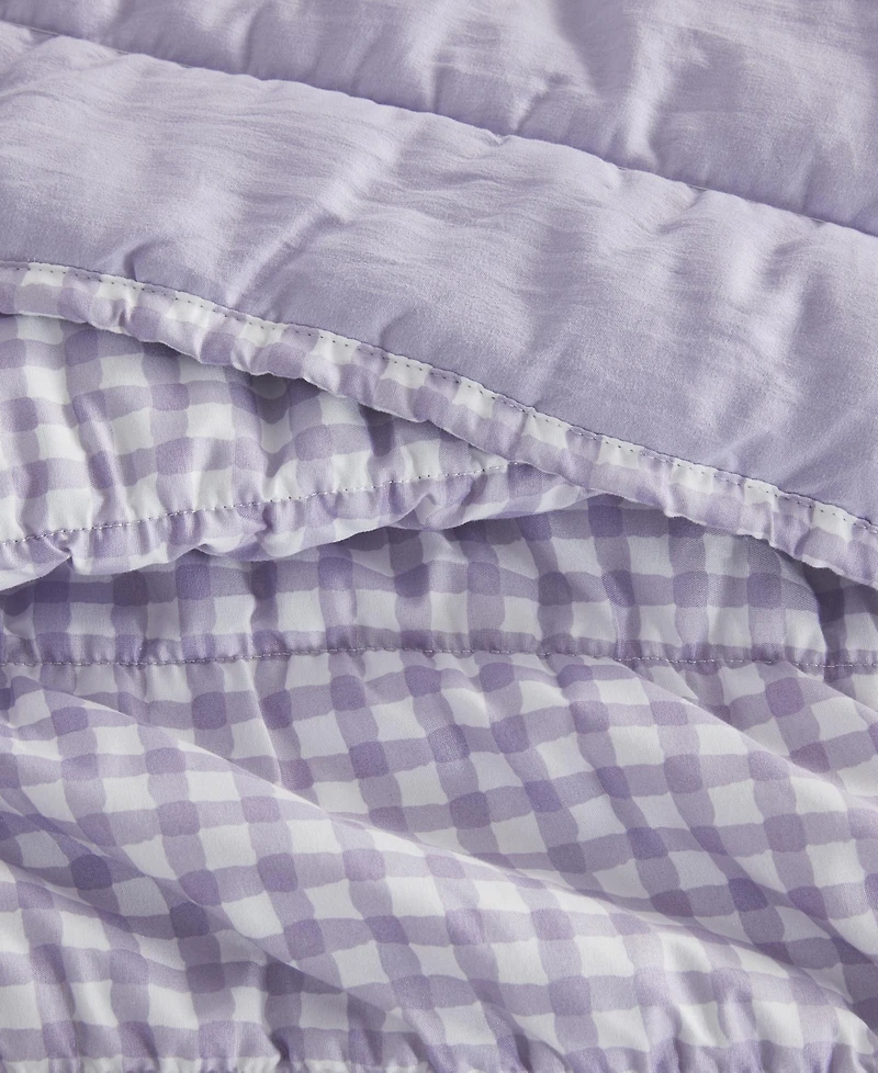 Linery & Co Gingham Quilt Set With Shams
